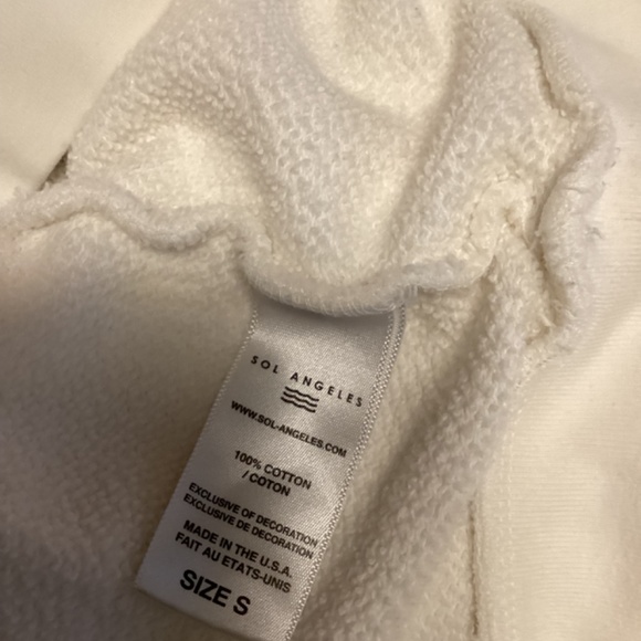 White Joie de Vivre Sweatshirt - Picture 8 of 8